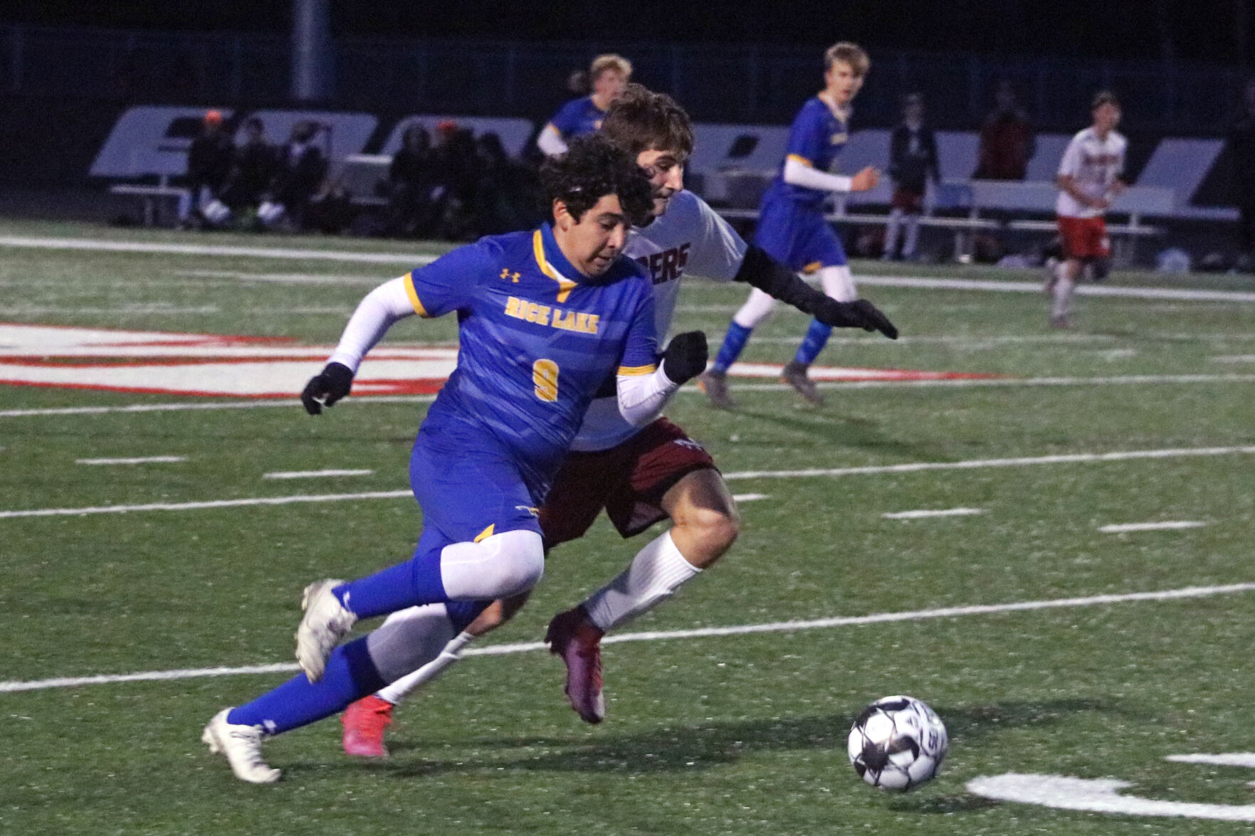 Rice Lake boys soccer Division 2 sectionals vs. Medford 10-31-20